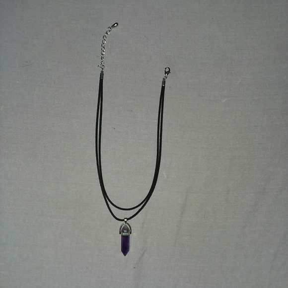 Double choker - Amethyst - Picture 2 of 5